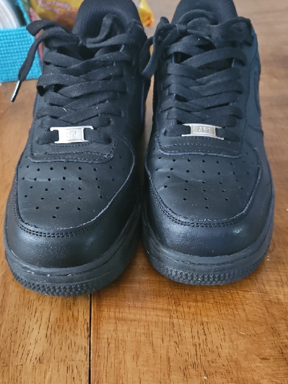Men's Black Air Force One - Picture 2 of 7